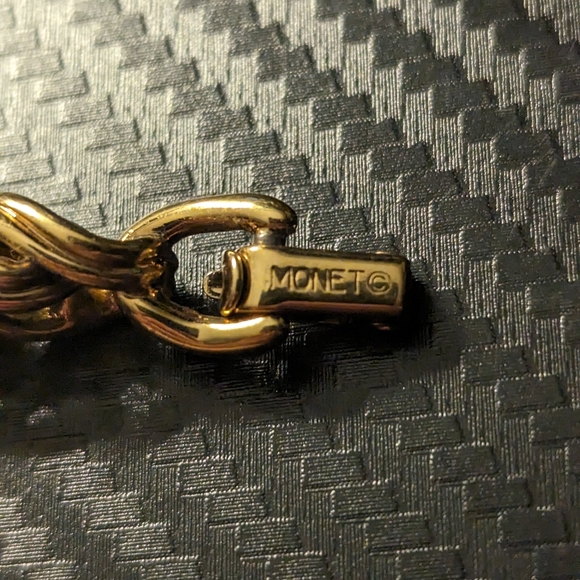 Monet Gold Tone Bracelet - Picture 5 of 5